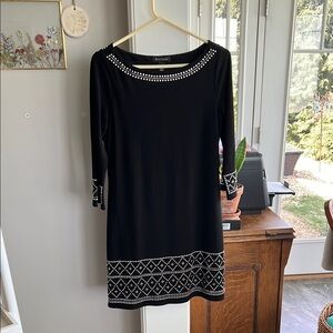 White House Black Market black sequin dress